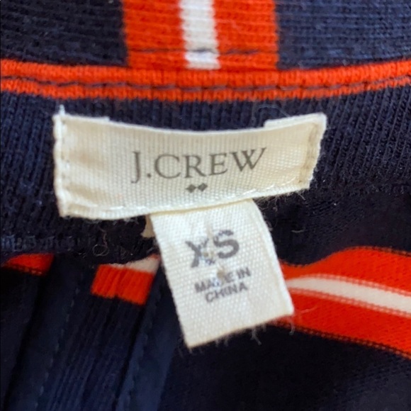 J. Crew Factory navy striped knit blazer XS - Picture 6 of 8